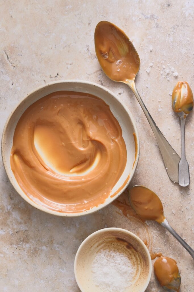receta keto de dulce de leche